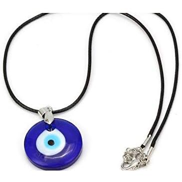 Evil Eye Necklace with Evil Eye Bracelet Set  2 Pieces Amulet Lucky Bracelets with Card  2 Pieces Evil Eye Pendant Necklaces Turkish Blue Necklace｜fusion-f｜02