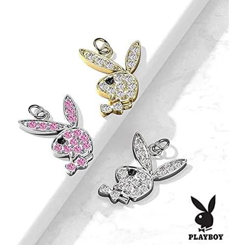 K18 プレイボーイロゴ　チャーム PlayBoy Spinner Key Chain / 2800yen / プレイボーイキーホルダー真鍮
