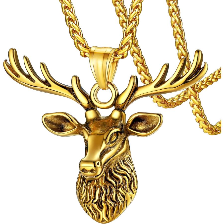 並行輸入品】FaithHeart ケルト神話 バイキング 鹿の角 ペンダント