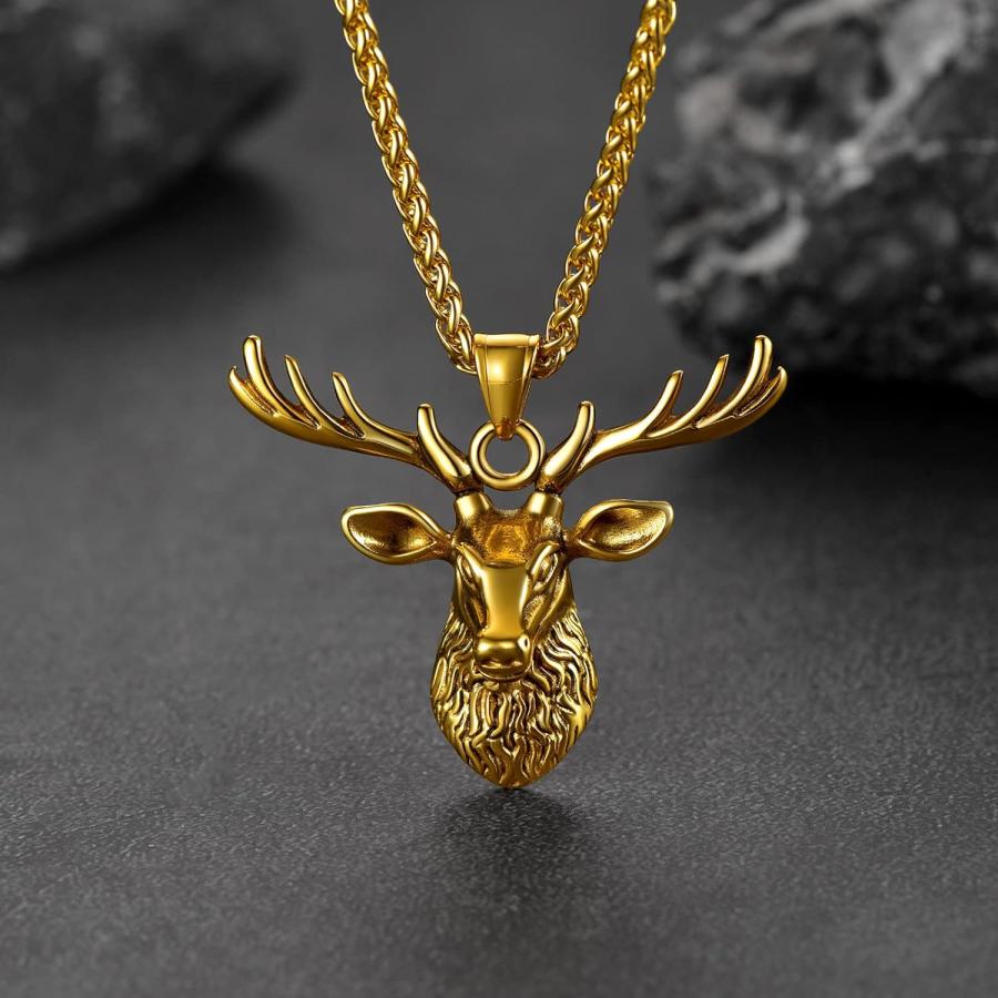 並行輸入品】FaithHeart ケルト神話 バイキング 鹿の角 ペンダント