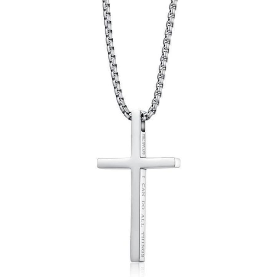 並行輸入品】カラフルブリング クロスネックレス フィリピン 4:13 I