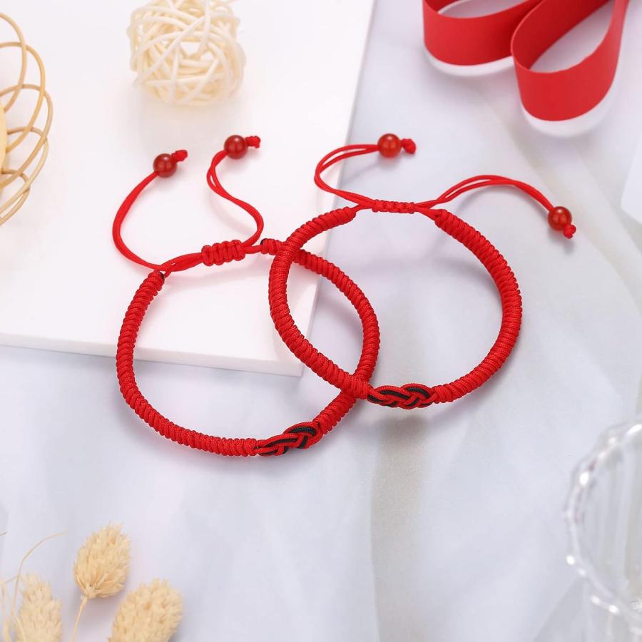 ハンドメイド 赤い紐のブレスレット 71i45nGB+6L._UY350_.jpg