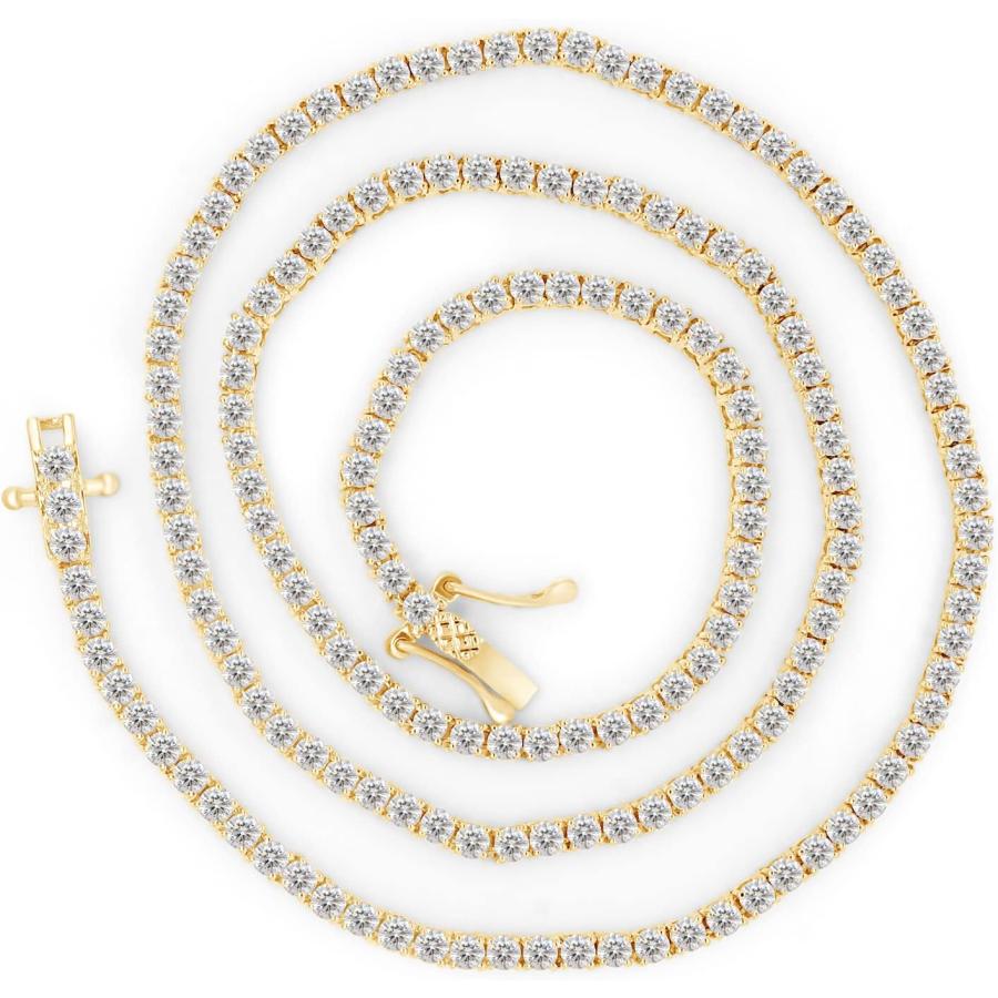 SAVEARTH DIAMONDS 8カラット 2.4mm ラウンドカット 人工