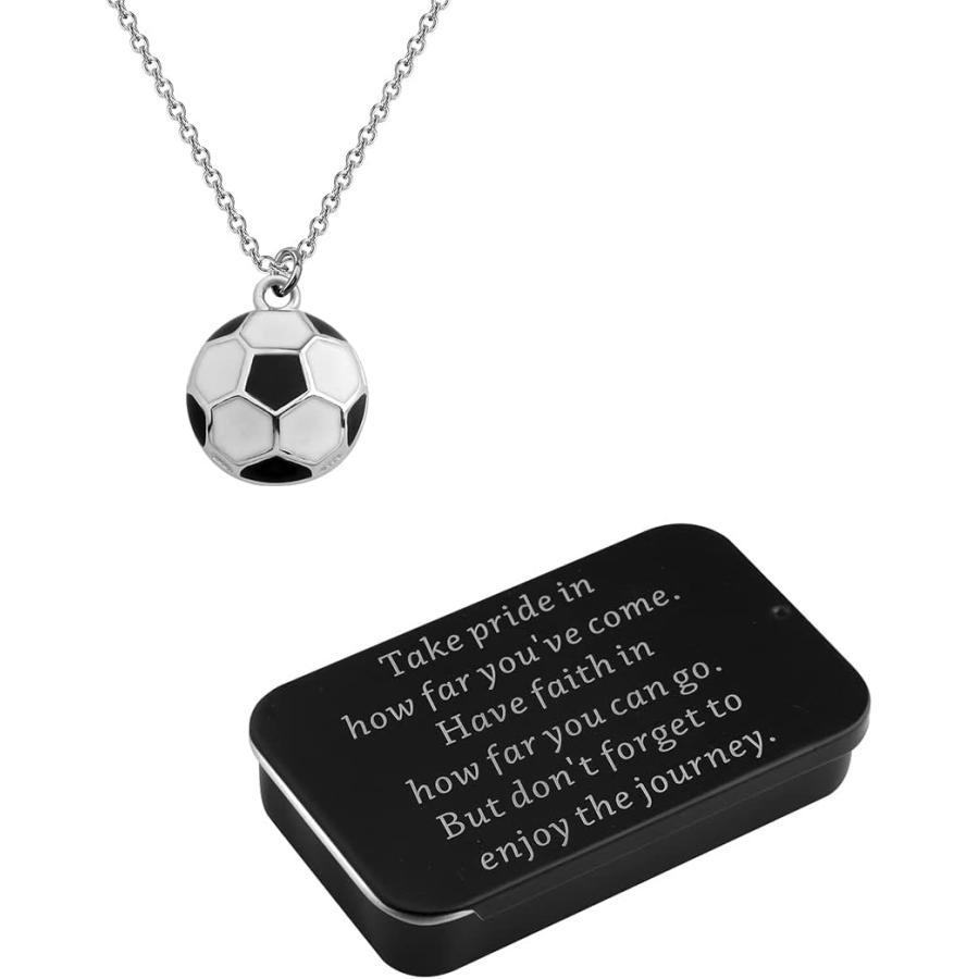 並行輸入品】FUSTMW サッカーネックレス サッカー選手ギフト サッカー