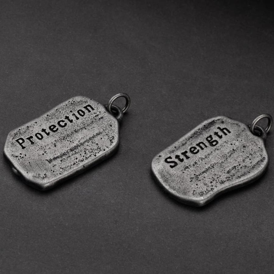 ヴィンテージ　シルバー　バイキング　ルーン　文字　ネックレス　ペンダント 並行輸入品】メンズ バイキング ルーン文字ネックレス