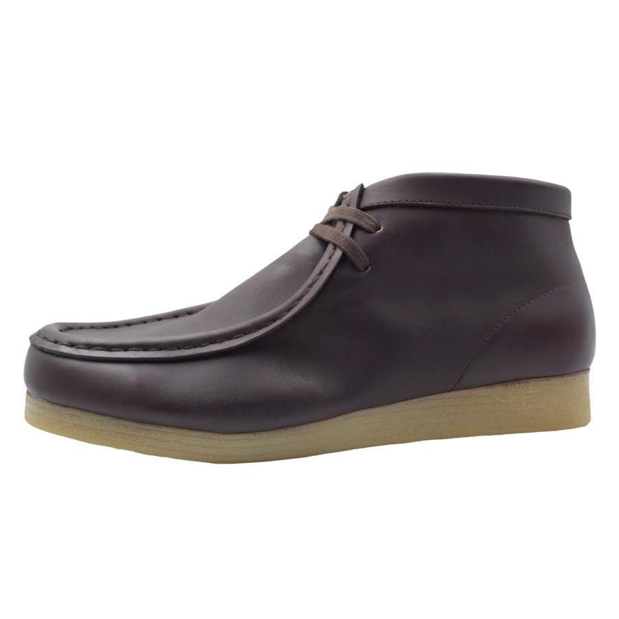 NEKTA/ke\'nekt/ Wallabees for Men - Men\'s High-Top Casual Boots -Dessert blk/grey NEKTA /ke main image 4