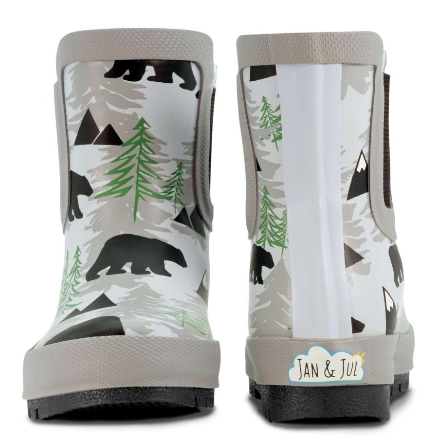 JAN & JUL Toddler Waterproof Rain Boots for Girls and Boys (Bear 並行輸入品｜fusion-f｜07