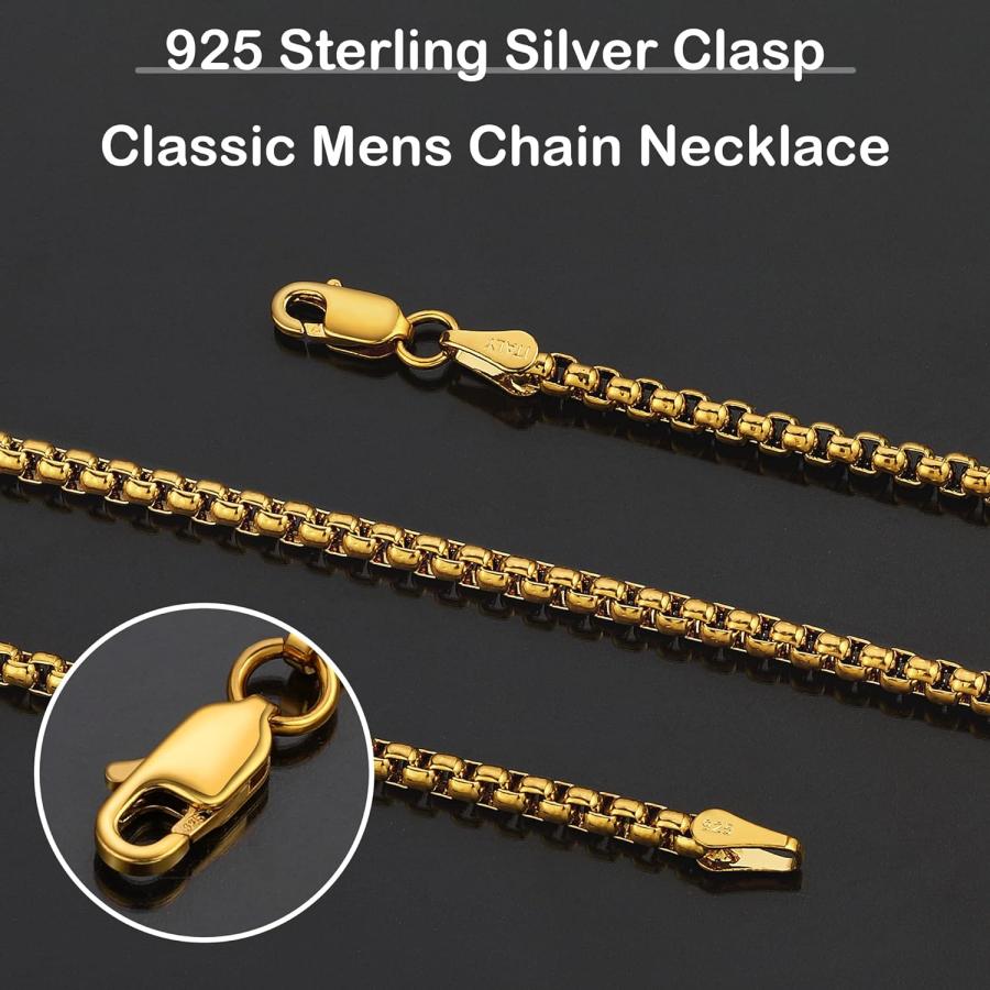 ゴールドメッキ チェーンネックレス ゴールドメッキ チェーンネックレス ロゴプレート付き アクセサリー