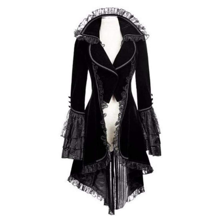 BCDlily Victorian Steampunk Tail Jacket for Women Plus Size Goth 並行輸入品｜fusion-f｜07