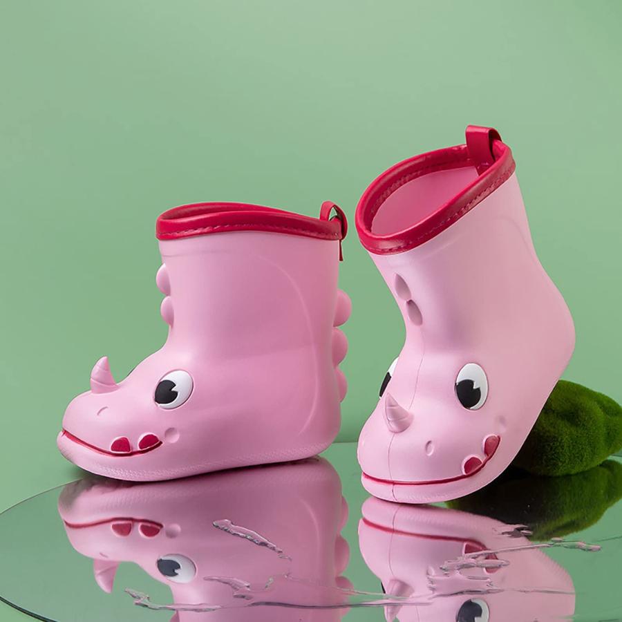 9c Boots Girl Cartoon Animals Rain Boots Toddler Kids Rain Shoes 並行輸入品｜fusion-f｜04