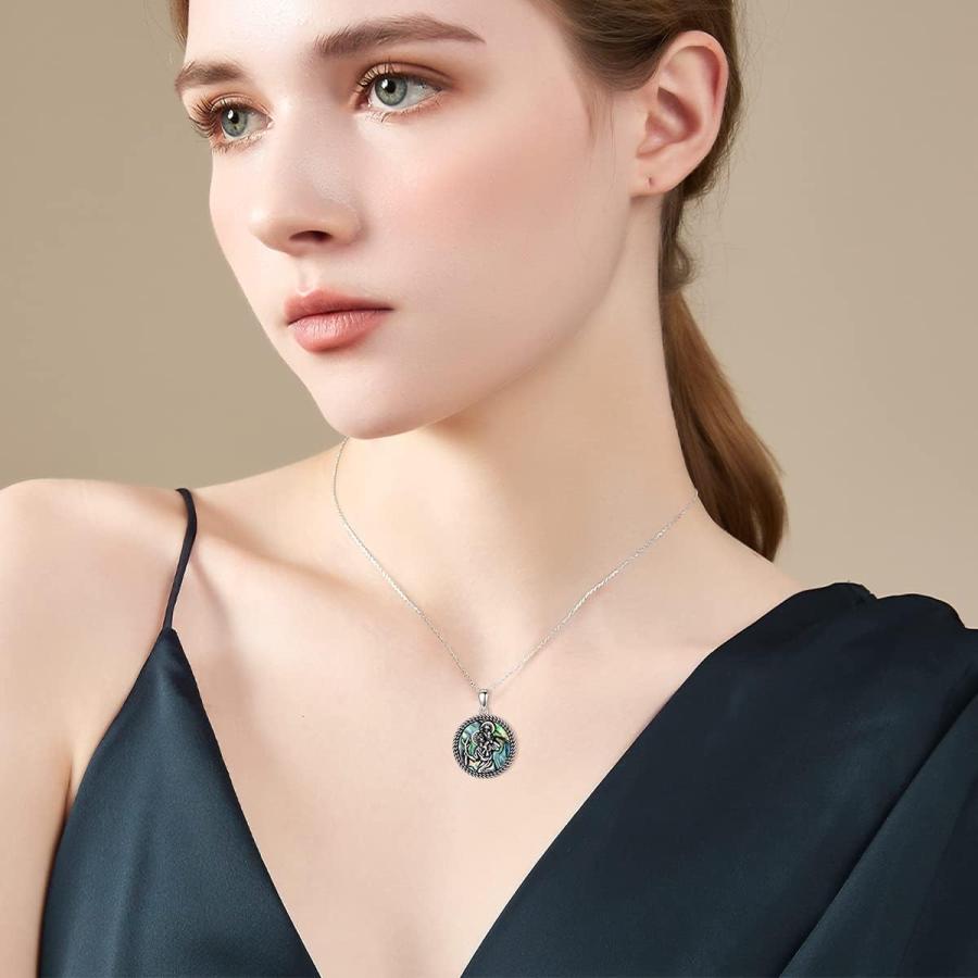 並行輸入品】聖クリストファーネックレス 925スターリングシルバー 聖