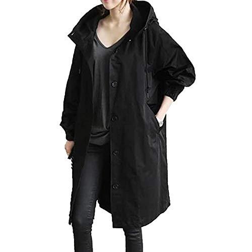 QNIHDRIZ Rain Jacket With Hood Women Long Raincoat Waterproof Ho 並行輸入品｜fusion-f｜02