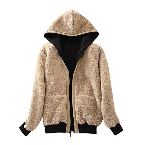 BilyBY Coat Casual Up Warm Lined Women's Hooded Sweatshirt Zip W 並行輸入品｜fusion-f｜08