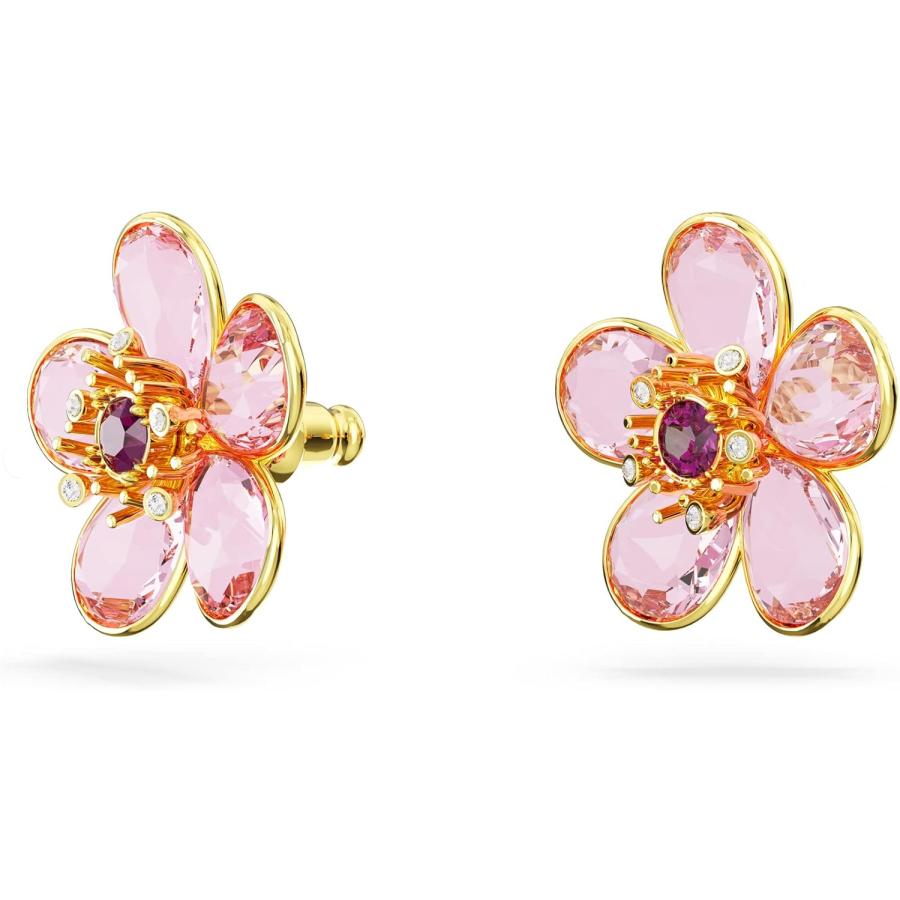 ATELIER　スワロフスキー　ボタニカル　イエロー　ピアス ATELIER スワロフスキー ボタニカル イエロー ピアス - メルカリ