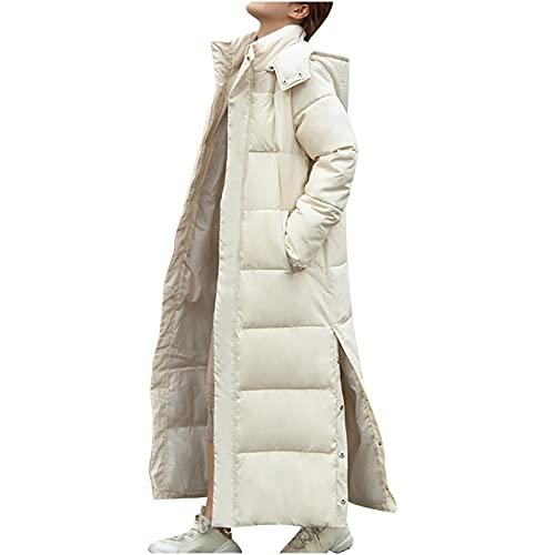 並行輸入品】Women's Hooded Long Down Jacket Thickened Maxi Parka