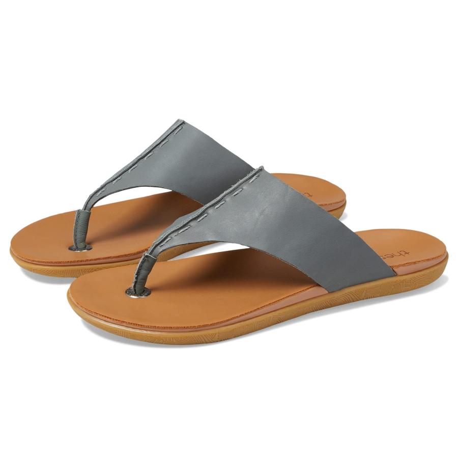 【並行輸入品】The Sak Los Feliz つま先ポストサンダル スリップオンシューズ, ダスティブルー, 6 The Sak Los F |  | 09