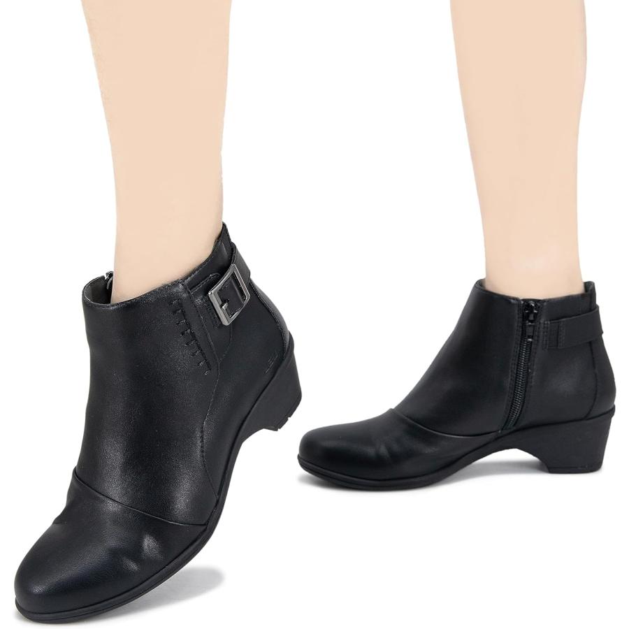 JBU By Jambu Women's Giselle Ankle Boot - Dark Brown, Memory Foam Footbed, Size 8.5 - View #2