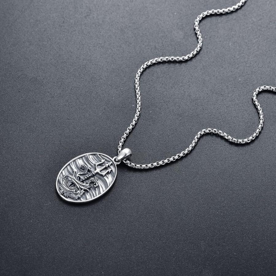 並行輸入品】Seiyang アンカー/トライデントネックレス スターリング