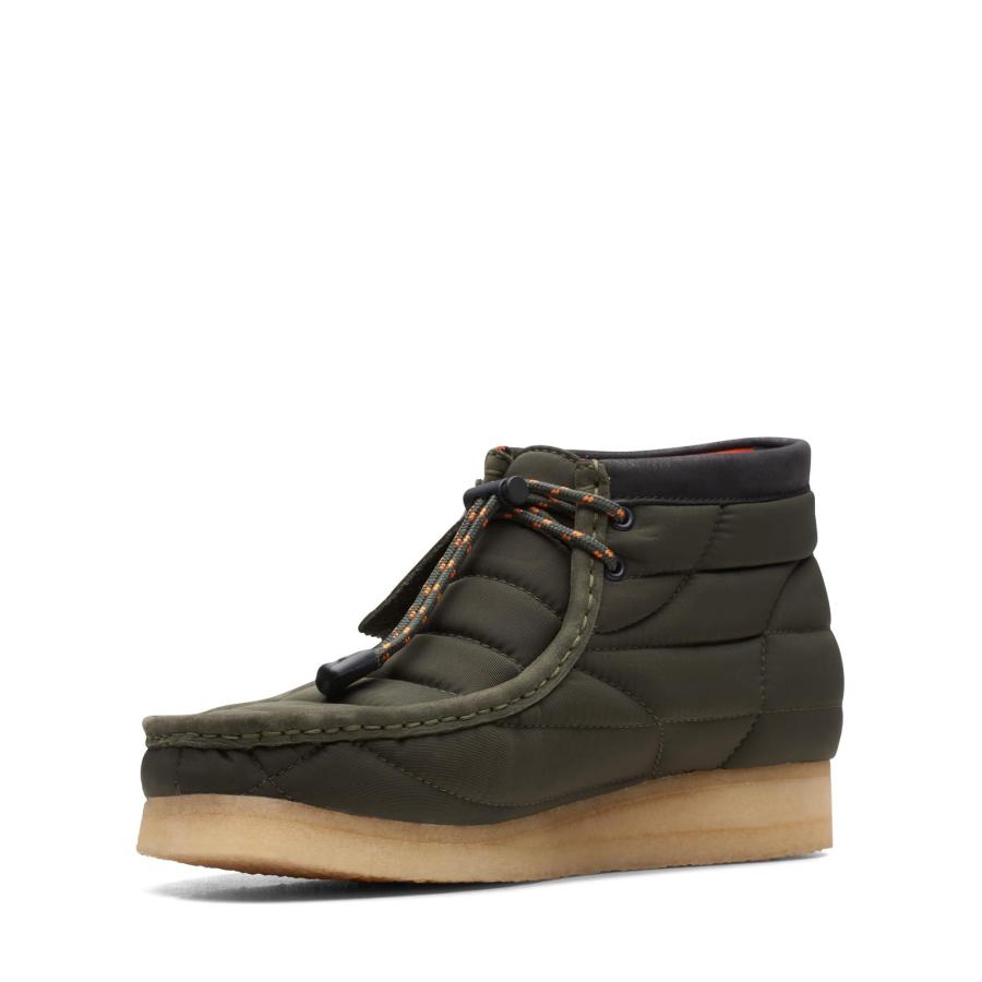 【並行輸入品】Clarks Wallabee Boots Dark Khaki | 