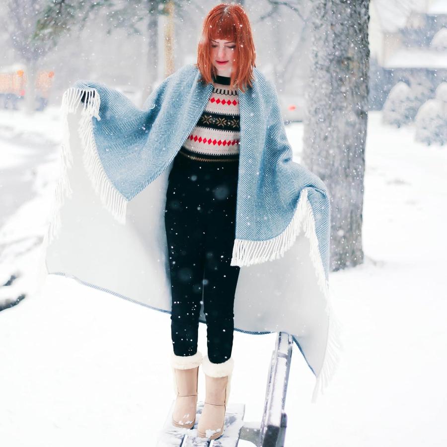 【並行輸入品】ALTOCIS レディース ファー裏地 冬用スノーブーツ ショート ミッドカーフ ファッションブーツ アート樹脂ボタン フェイクスエード |  | 05