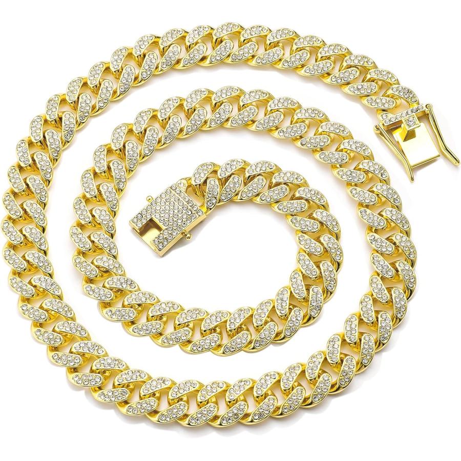 並行輸入品】FXJQOOR キューバリンクチェーン メンズ シルバー