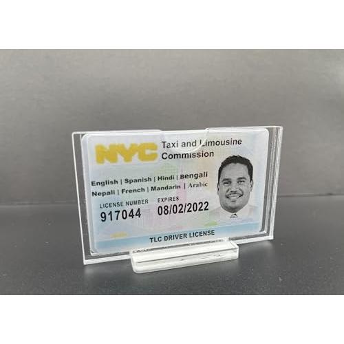 Taxi & Limousine Comission (TLC) Driver License Display/Holder f 並行輸入品｜fusion-f｜08