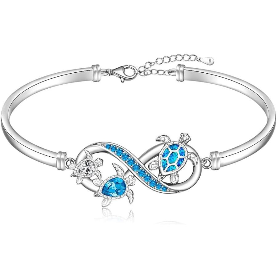 並行輸入品】タートルブレスレット レディース ブルーオパール