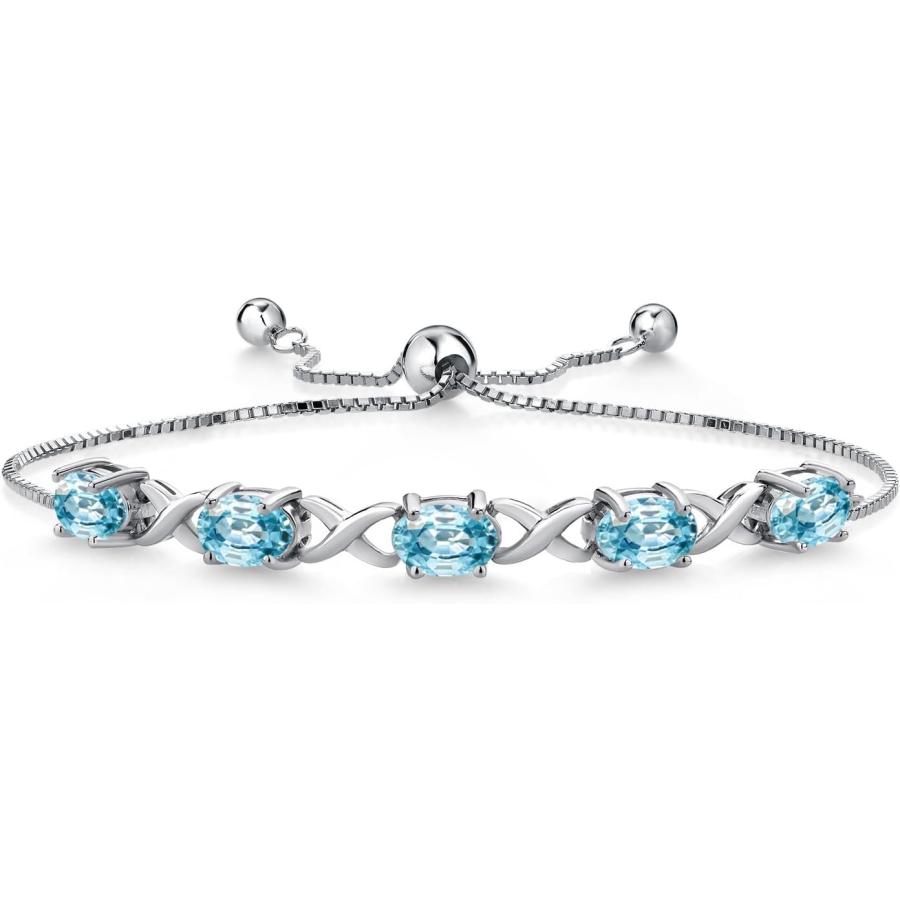 並行輸入品】Gem Stone King 6.25カラット 天然石 ブルージルコン