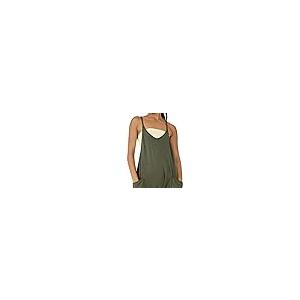 JEsilunmaMY Womens Solid Color Baggy Sleeveless Jumpsuits Spaghe 並行輸入品｜fusion-f｜06