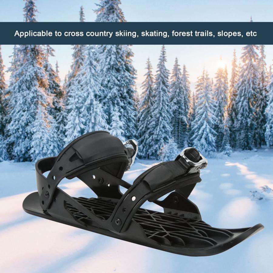 Adjustable Binding Mini Ski Shoes, Easy Control Skates for Snow, 並行輸入品｜fusion-f｜07