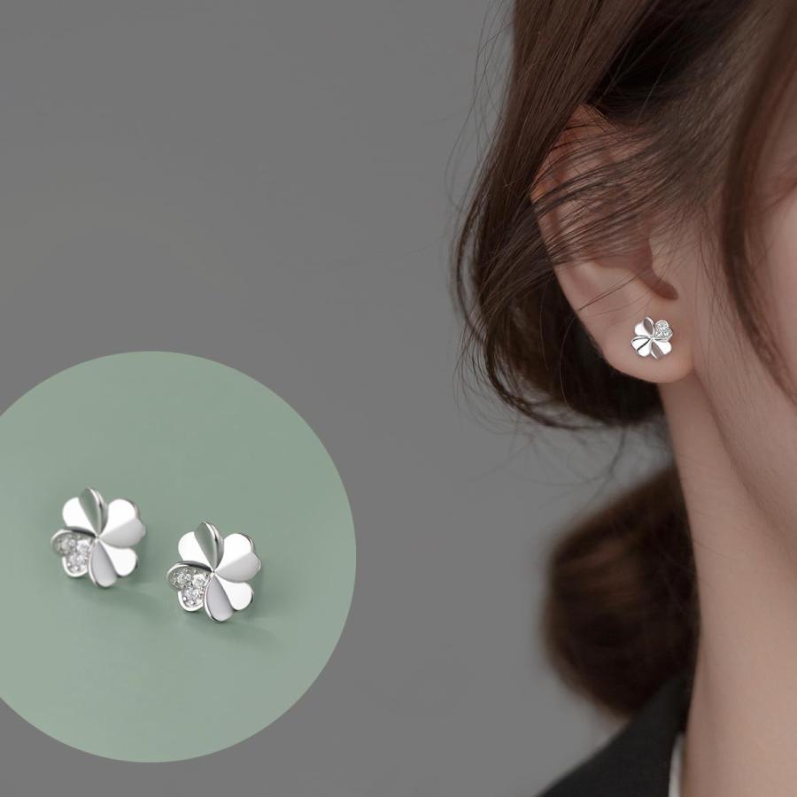 並行輸入品】Reffeer 925スターリングシルバー クローバーリーフ