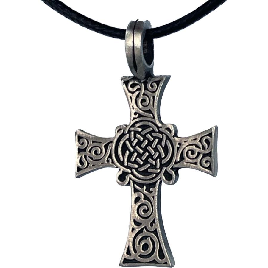並行輸入品】ケルト十字架 中世ルネサンス シルバーピューター メンズ