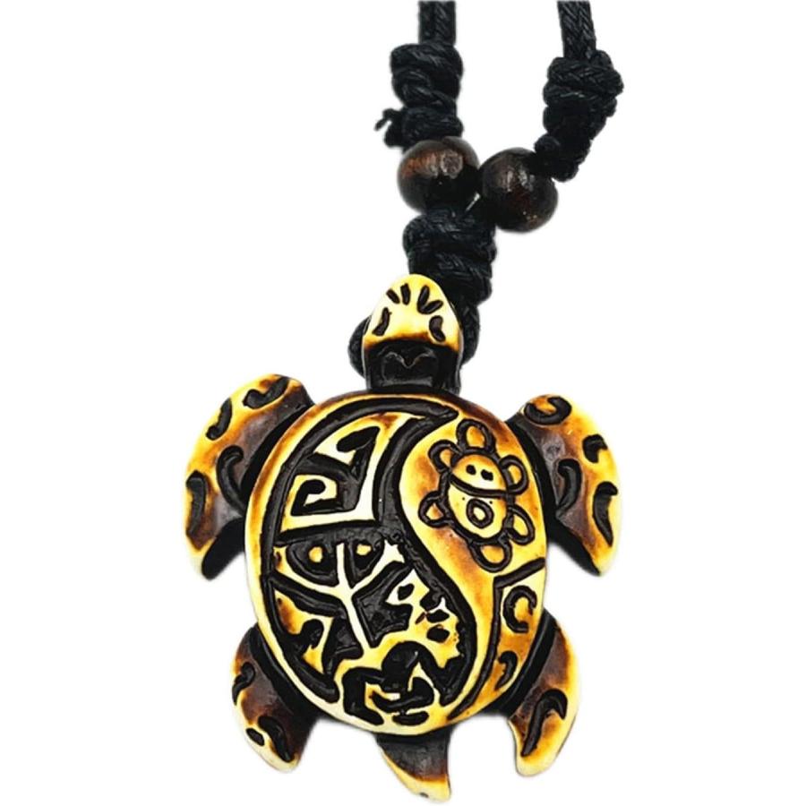 並行輸入品】ハワイアンタートルペンダントネックレス メンズ