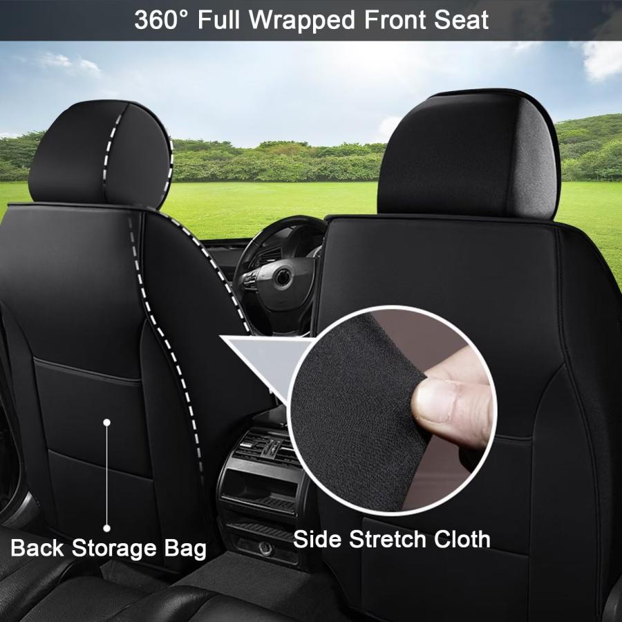 DIKSOAKR Car Seat Covers Fit for Ford Escape 2008 2024 Full Set  並行輸入品｜fusion-f｜07