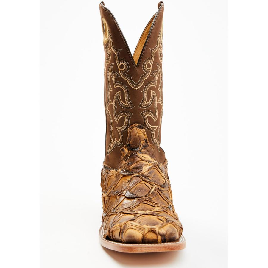 並行輸入品】Cody James Men's Exotic Pirarucu Western Boot