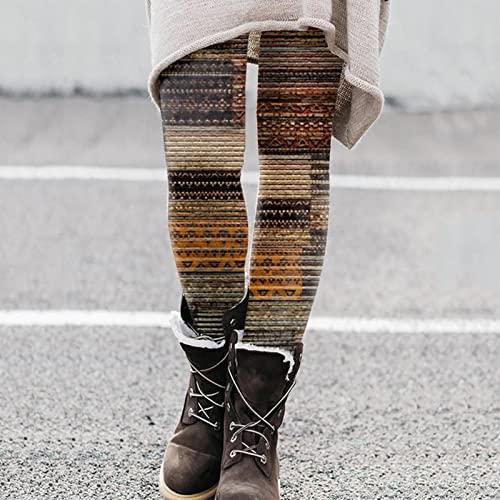 【並行輸入品】LCMTWX Printed Leggings for Women Black Leggings Xs Clothes Yoga |  | 04