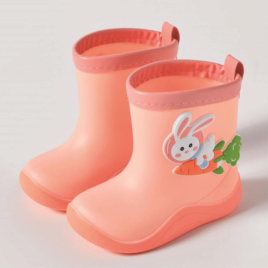 TODOZO Cute Rabbit Cartoon Character Rain Shoes Children's Rain  並行輸入品｜fusion-f｜04