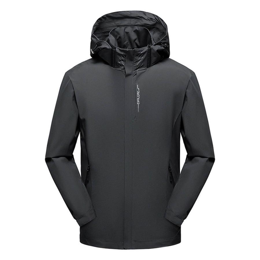 Zeiyignr Men's Mountain Waterproof Ski Jacket Hiking Hooded Wind 並行輸入品｜fusion-f｜04