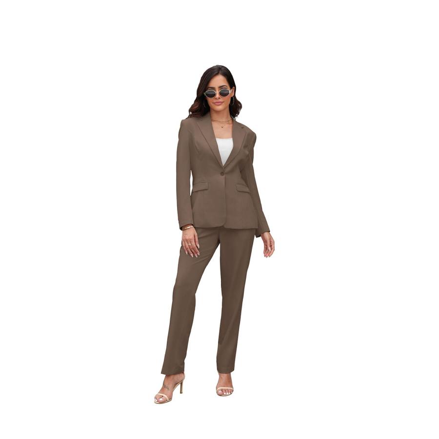 【並行輸入品】Women's Suits for Work Professional, 2 Piece Office Work Suit Se | 
