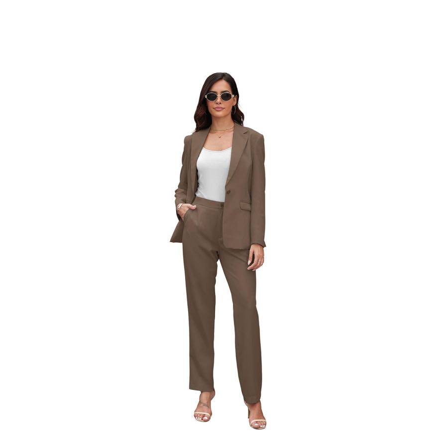 【並行輸入品】Women's Suits for Work Professional, 2 Piece Office Work Suit Se |  | 09
