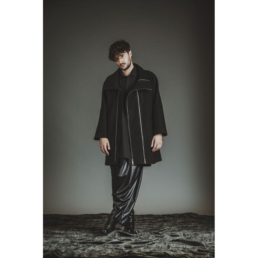 NO ID.（ノーアイディー） タイムセール シンセティックレザーサルエル