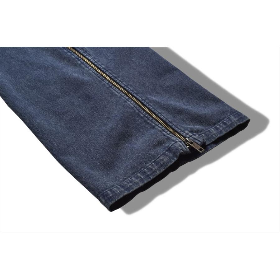 NO ID.（ノーアイディー） サイドパッチZIPワイドフレアPT パンツ