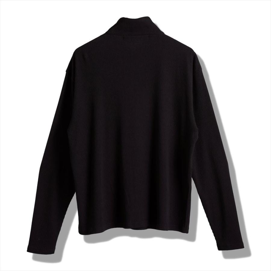 2025 冬 先行予約 12月上旬入荷予定 NO ID. ノーアイディー テレコハーフZIP-BIG-PO カットソー 送料無料 キャンセル不可 atftps NO ID.（ノーアイディー） テレコハーフZIP−BIG−PO プル