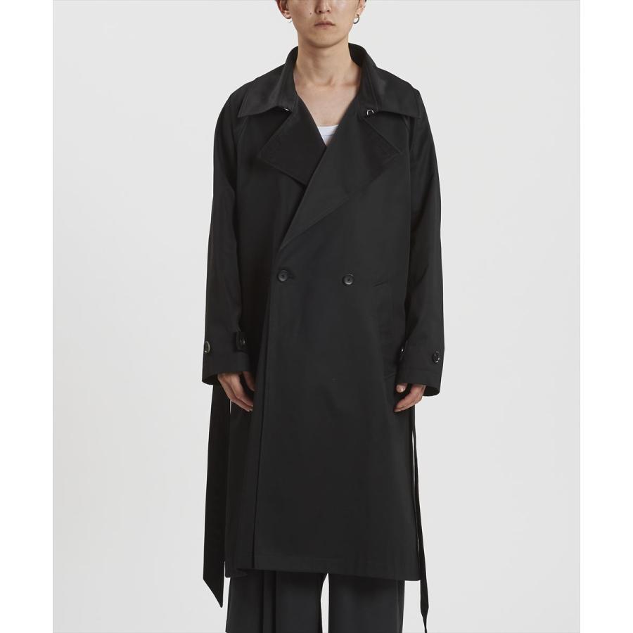 NO ID. BLACK. コート　オーバーサイズ NO ID.（ノーアイディー） ベンタイルオーバーコート : フュージョン