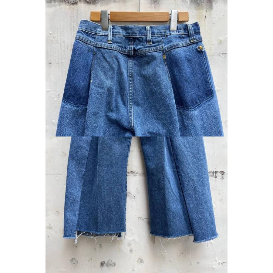 77circa 77サーカ circa make deep two tuck denim pants リメイク