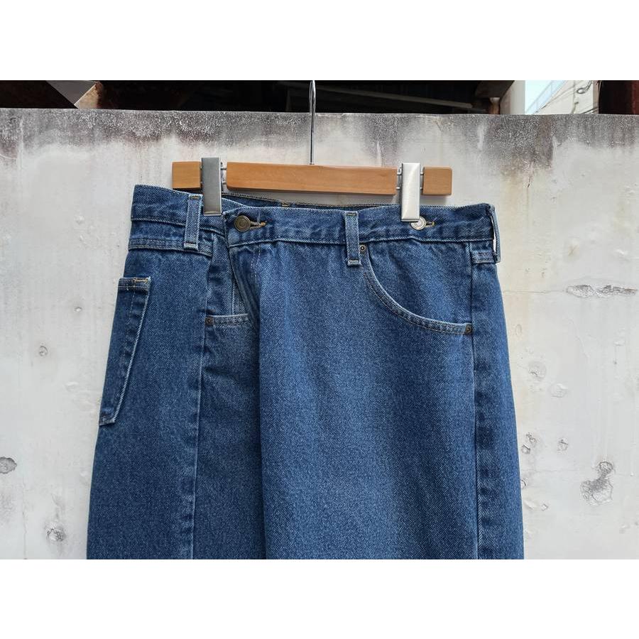 77circa 77サーカ circa make wrap up denim pants リメイク 77circa 77サーカ circa make wrap up denim pants リメイク