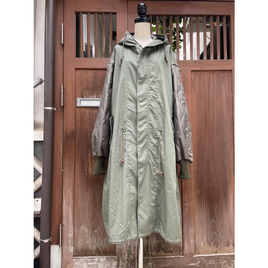 77circa 77サーカ circa make layered m-51 coat リメイクコート 77circa 77サーカ circa make layered m-51 coat リメイクコート