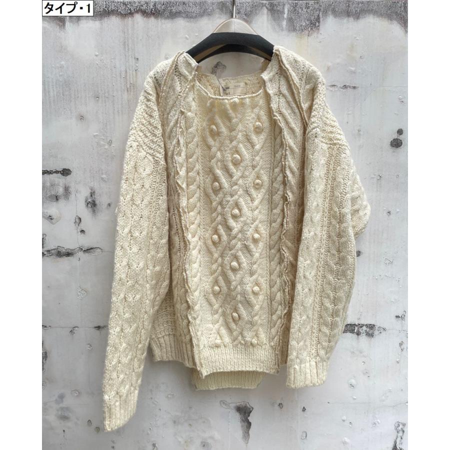 77circa / 77サーカ circa make oval cutback fisherman sweater 77circa / 77サーカ circa make oval cutback fisherman sweater