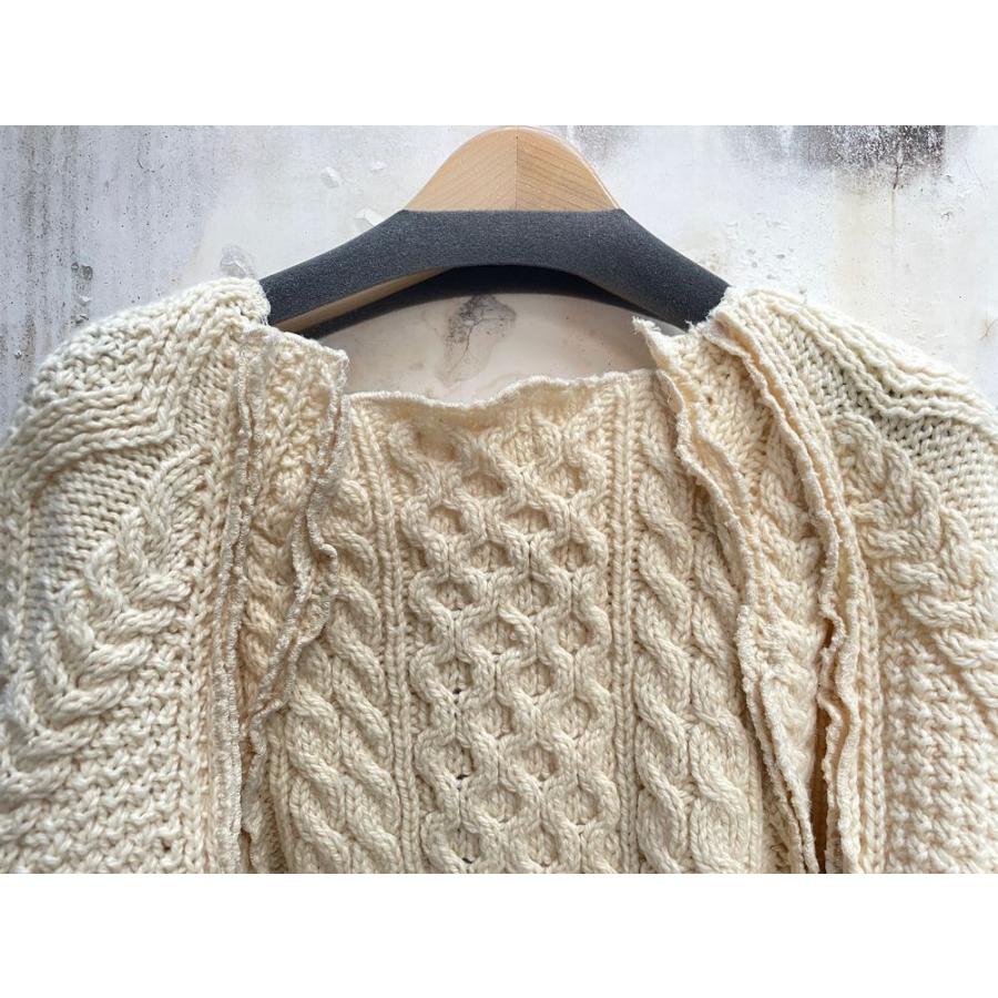 77circa / 77サーカ circa make oval cutback fisherman sweater 77circa / 77サーカ circa make oval cutback fisherman sweater