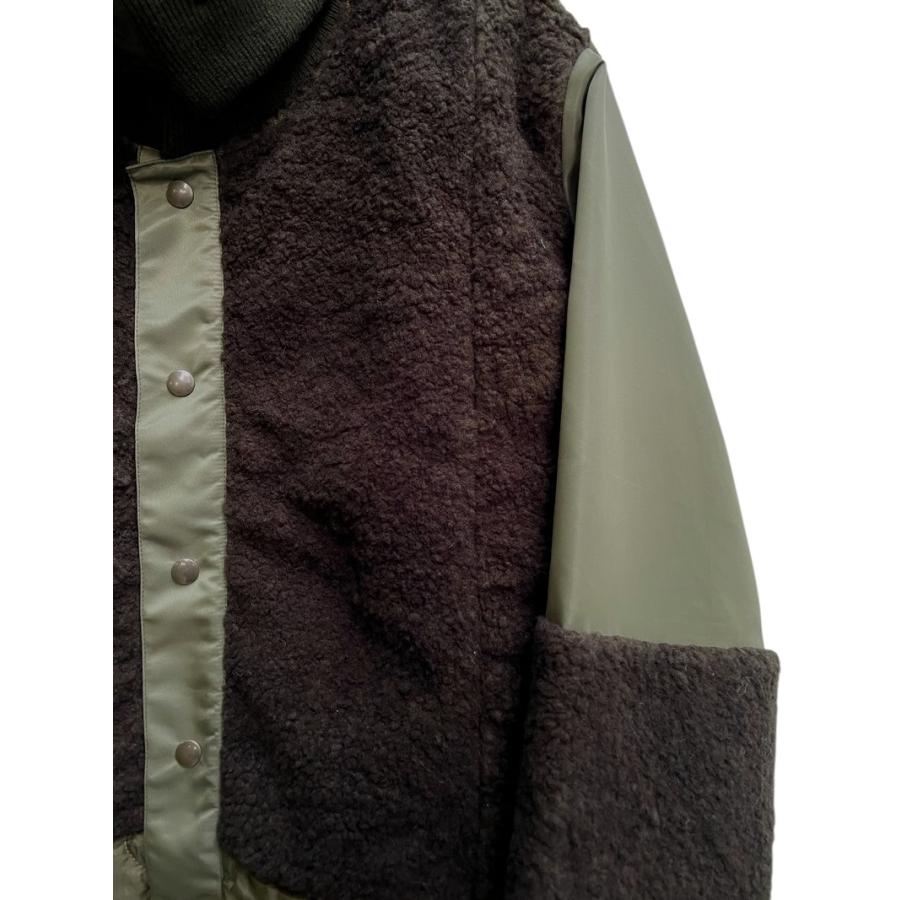 SALE/セール　77circa 77サーカ　circa make cutback boa & quilting wide jacket　ボア＆キルティング ワイドジャケット | 77circa | 06